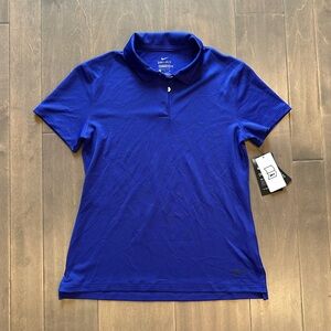 Women’s Nike Blue/Purple Golf Polo